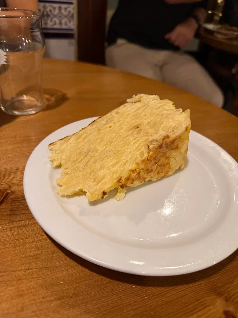 Tortilla de patatas en Bar España