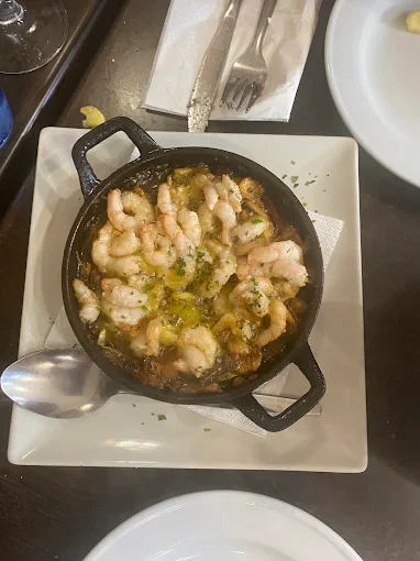 Gambas al ajillo en Las Banderillas