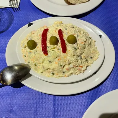 Ensaladilla en Taberna Ametza