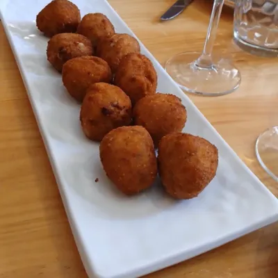Croquetas en Bodeguita 1999