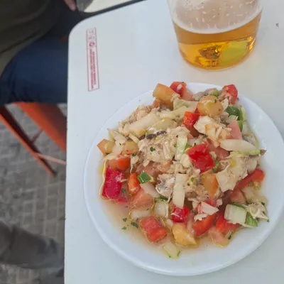 Picadillo de pescado en Las Banderillas