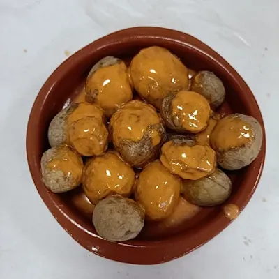 Papas arrugadas en Asociación de vecinos “La Caldera”