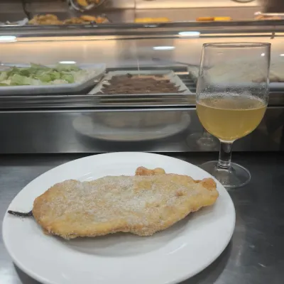 Paparajotes en Bar Los Zagales