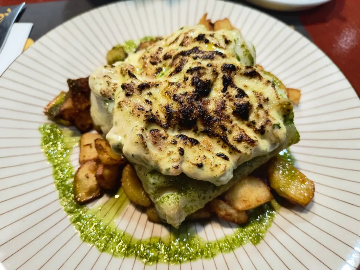 Bacalao gratinado