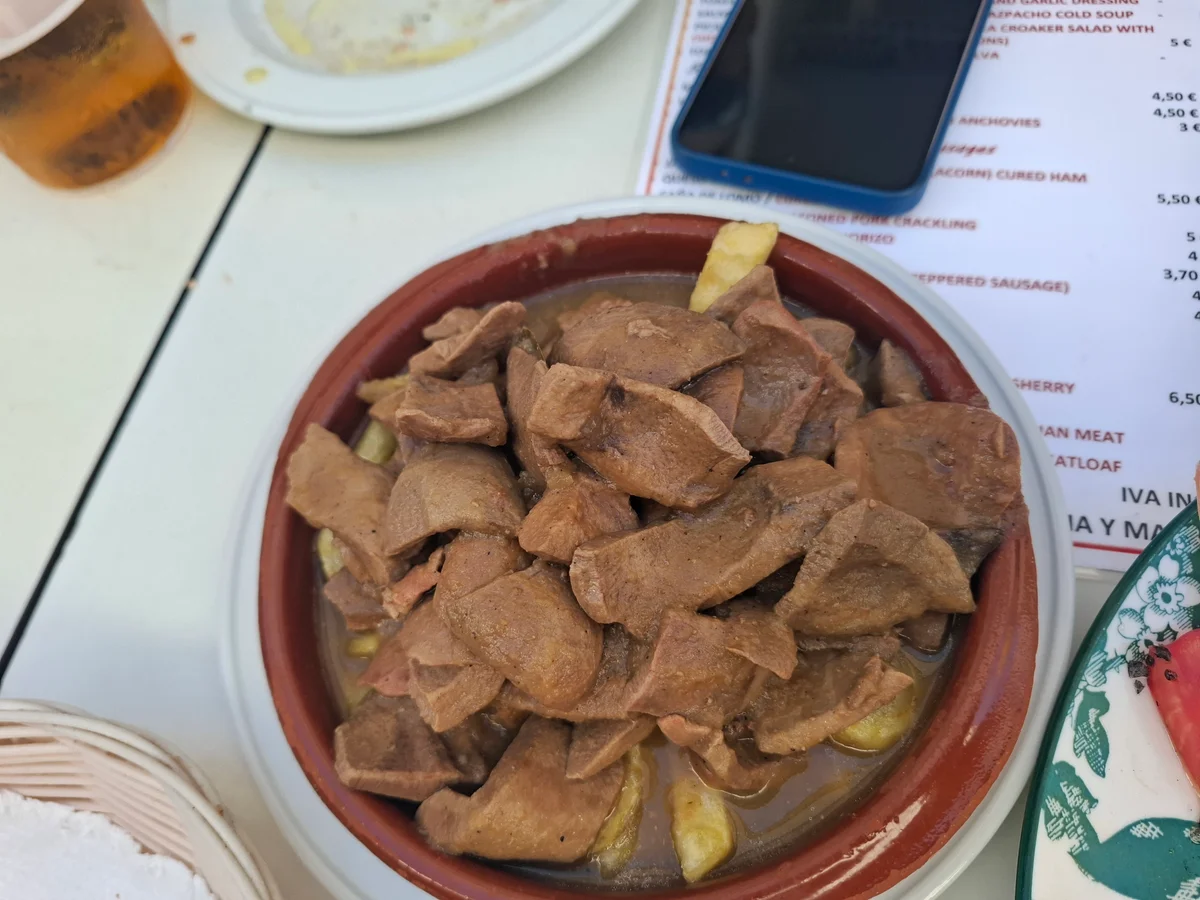 Riñones al Jerez