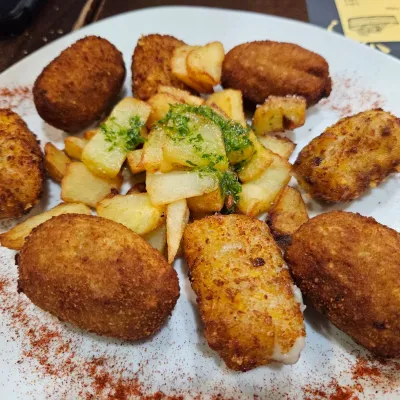 Croquetas en Bar Imperial