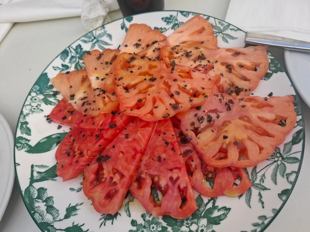 Tomates aliñados