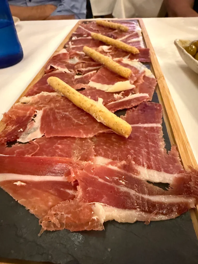 Jamón ibérico en Bodeguita 1999