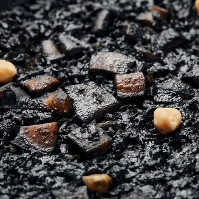 Arroz negro en El Faro de Cádiz