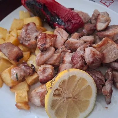 Carne fiesta en Casa Mateo Restaurante