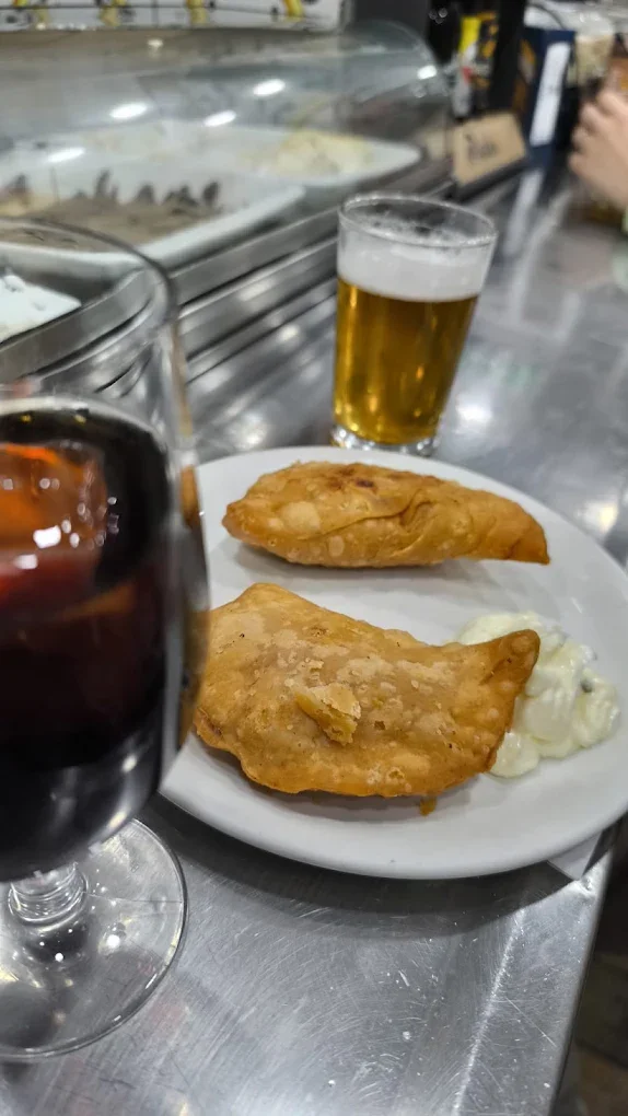 Empanadillas en Bar Los Zagales