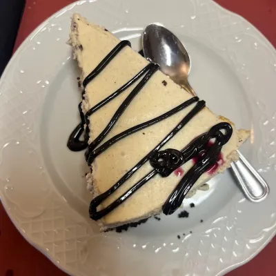 Tarta de queso en Restaurante La Posada