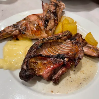 Ternasco de Aragón en Restaurante Casa Agustín