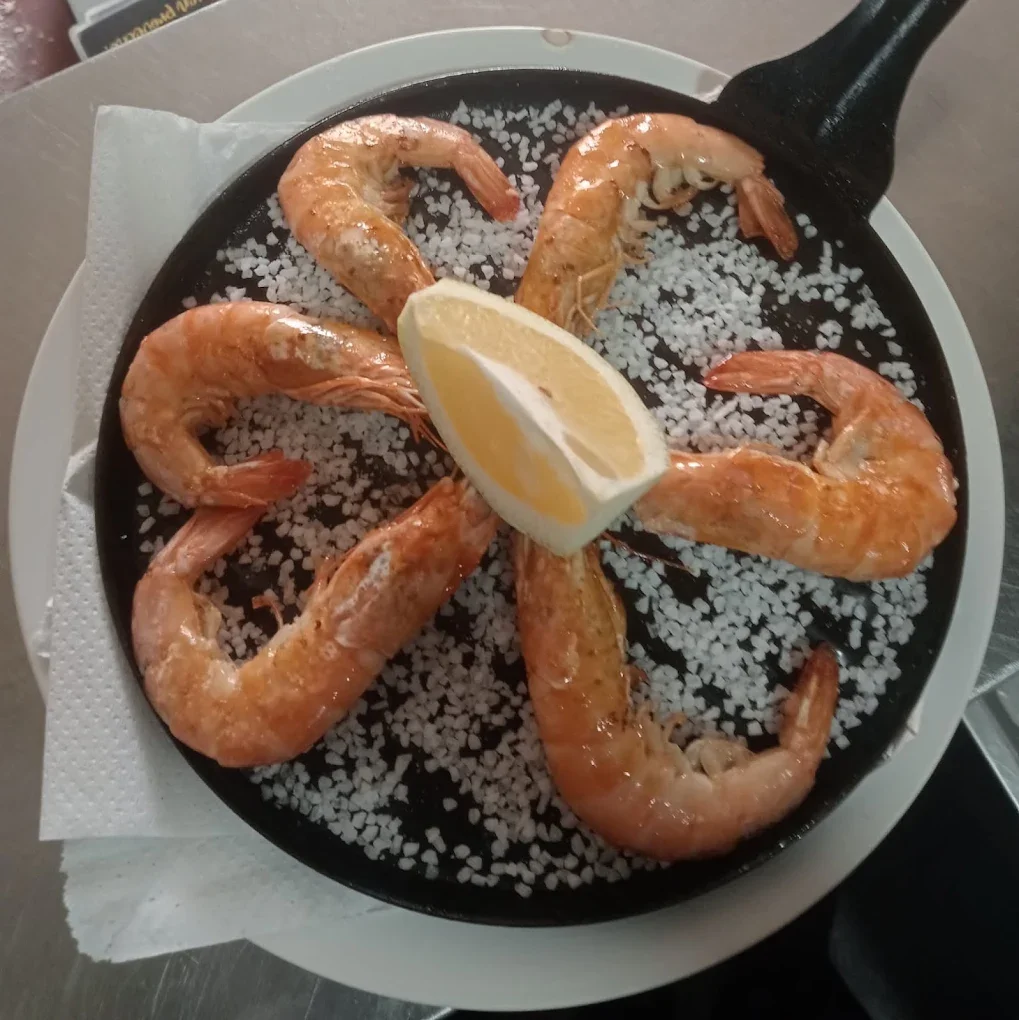 Langostinos a la plancha
