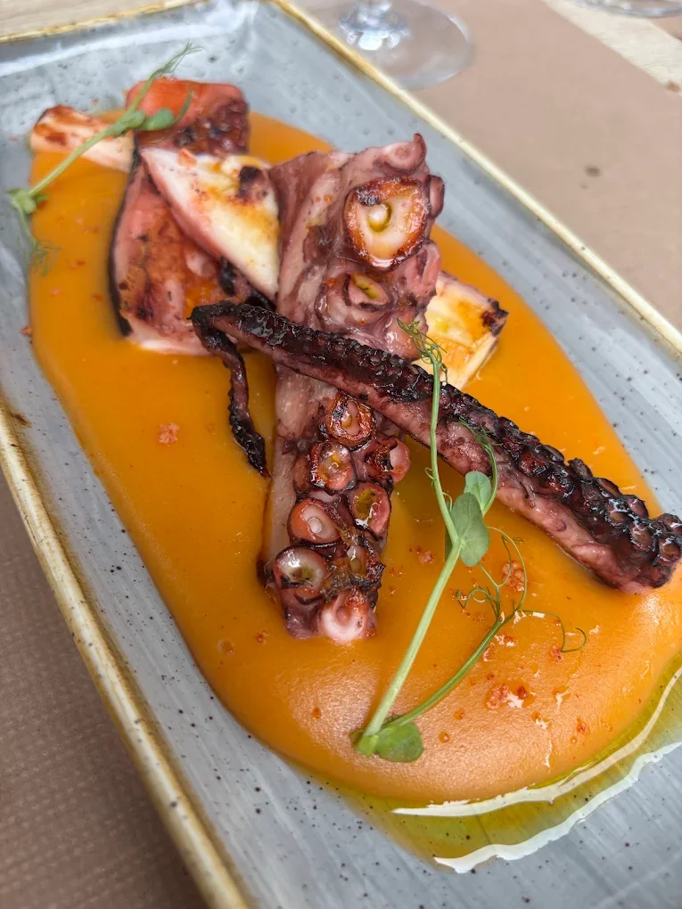 Pulpo a la plancha en Casa Nené