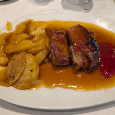Ternasco de Aragón en Restaurante La Rinconada de Lorenzo