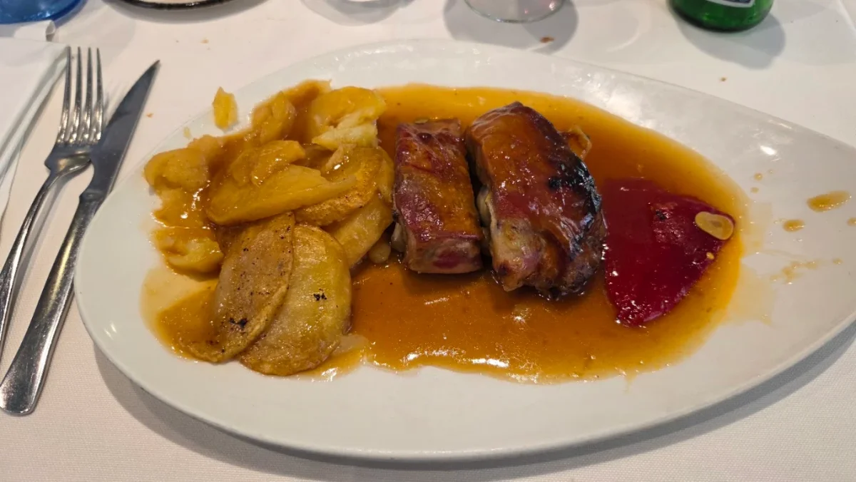 Ternasco de Aragón en Restaurante La Rinconada de Lorenzo