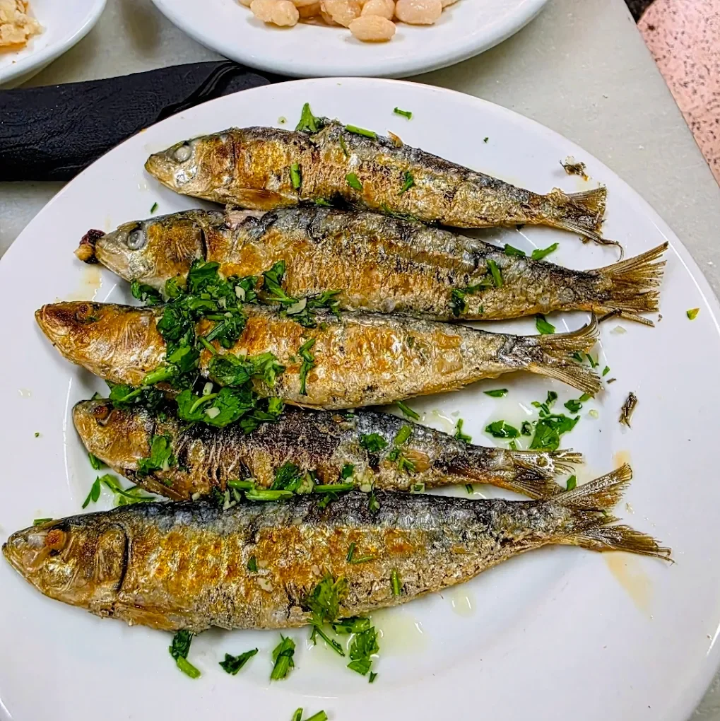Sardinas asadas