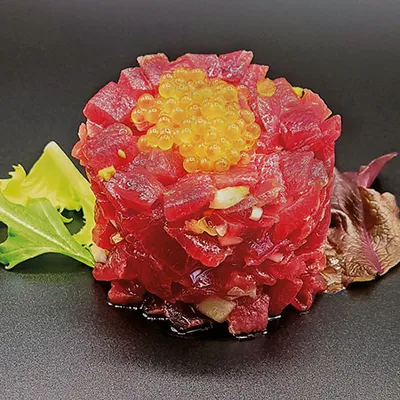 Tartar de atún en Ventorrillo El Chato