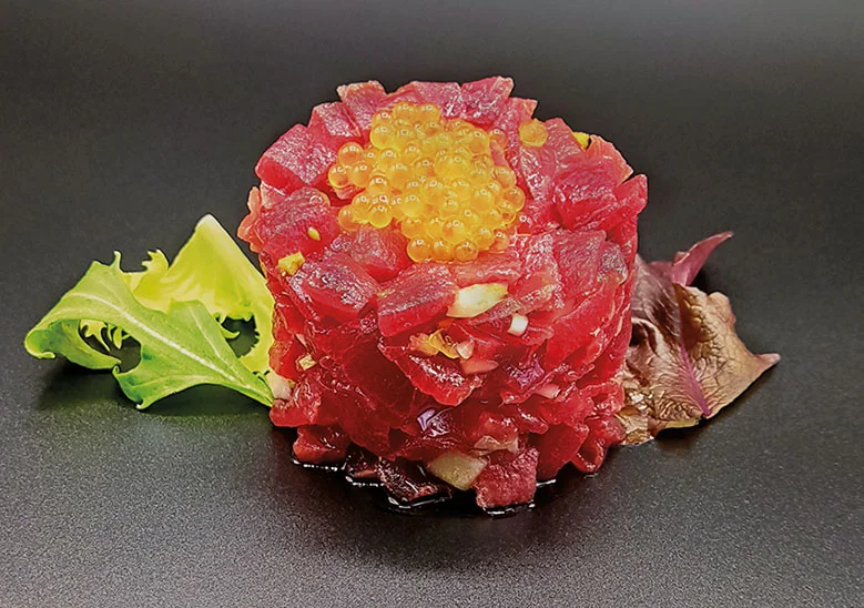 Tartar de atún en Ventorrillo El Chato