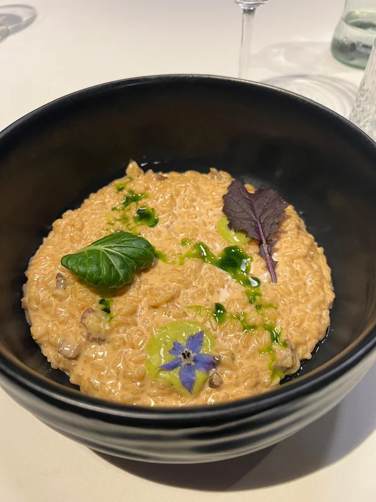 Risotto en El Santo Restaurante