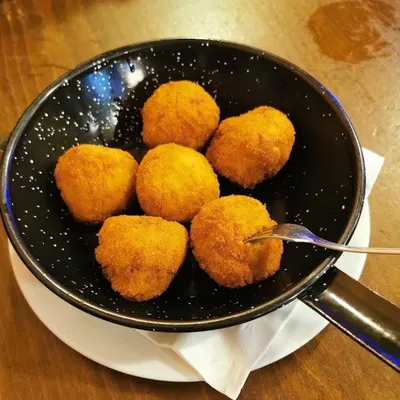 Croquetas en Bar La Tita
