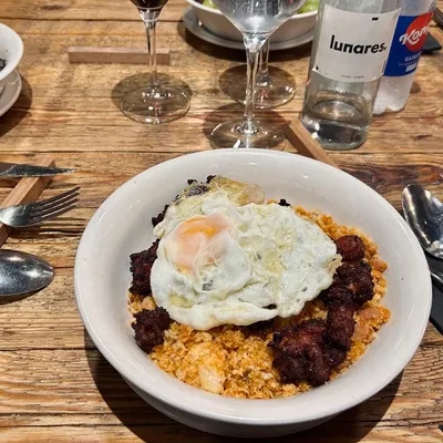 Migas aragonesas en La Miguería